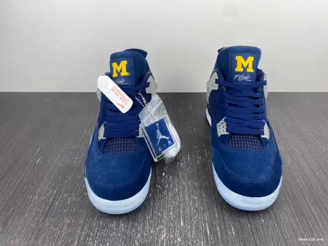 One Kick Michigan Jordan 4 Retro Air AJ4-1036660 (PE) 0624